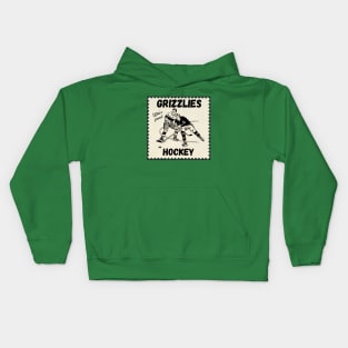 Old Timey Utah Grizzlies Kids Hoodie